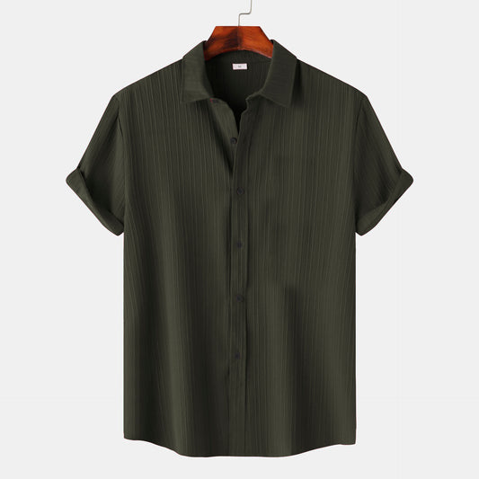 Man's Premium Dark Mahendi Shirt Collections