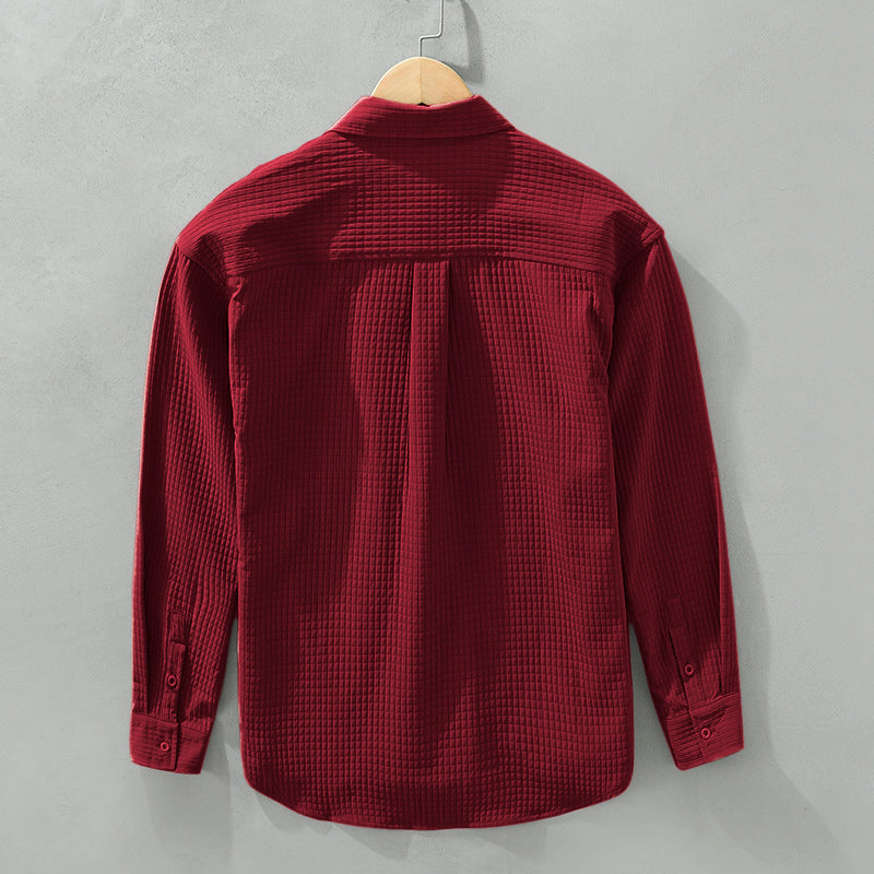 Redefine Your Look with Our Exclusive Maroon Shirt