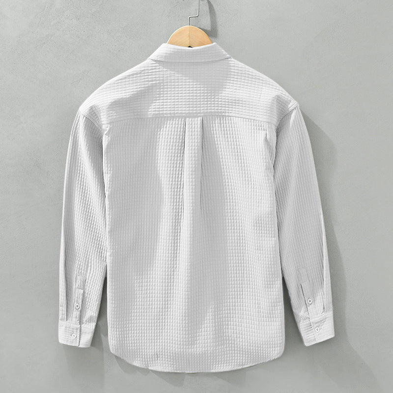 Elevate Minimalism with a White  men's Shirt