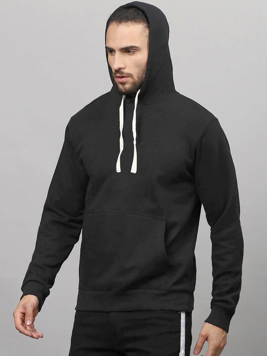 Black Colour High Quality Premium Hoodie For Men
