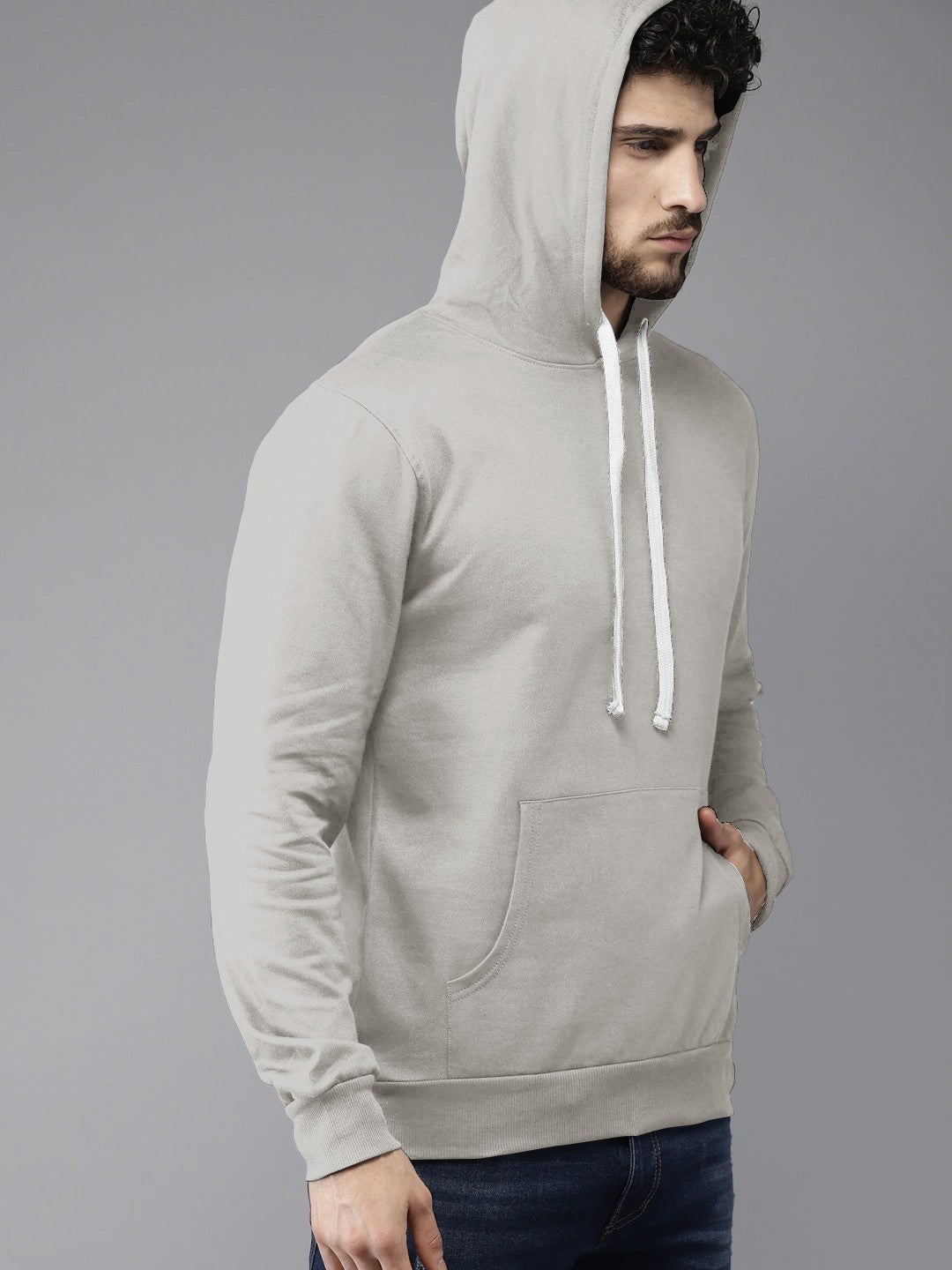 Gray Colour High Quality Premium Hoodie For Men