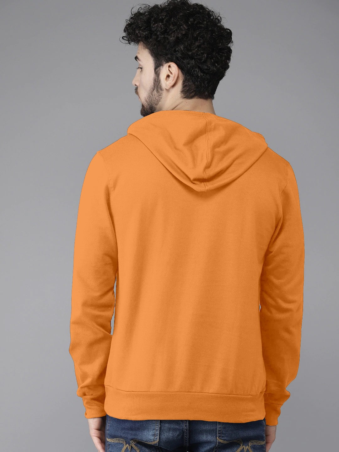 Orange Colour High Quality Premium Hoodie For Men