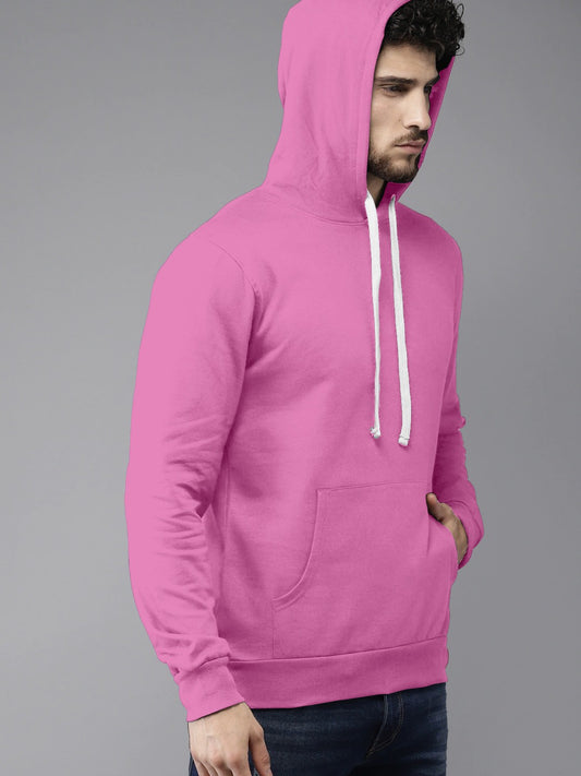 Pink Colour High Quality Premium Hoodie For Men