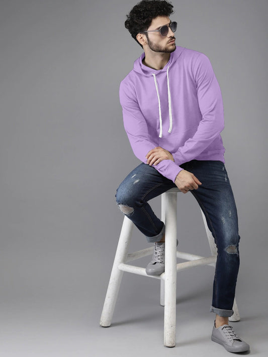 Purple Colour High Quality Premium Hoodie For Men
