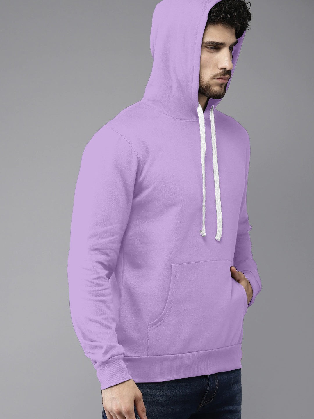 Purple Colour High Quality Premium Hoodie For Men