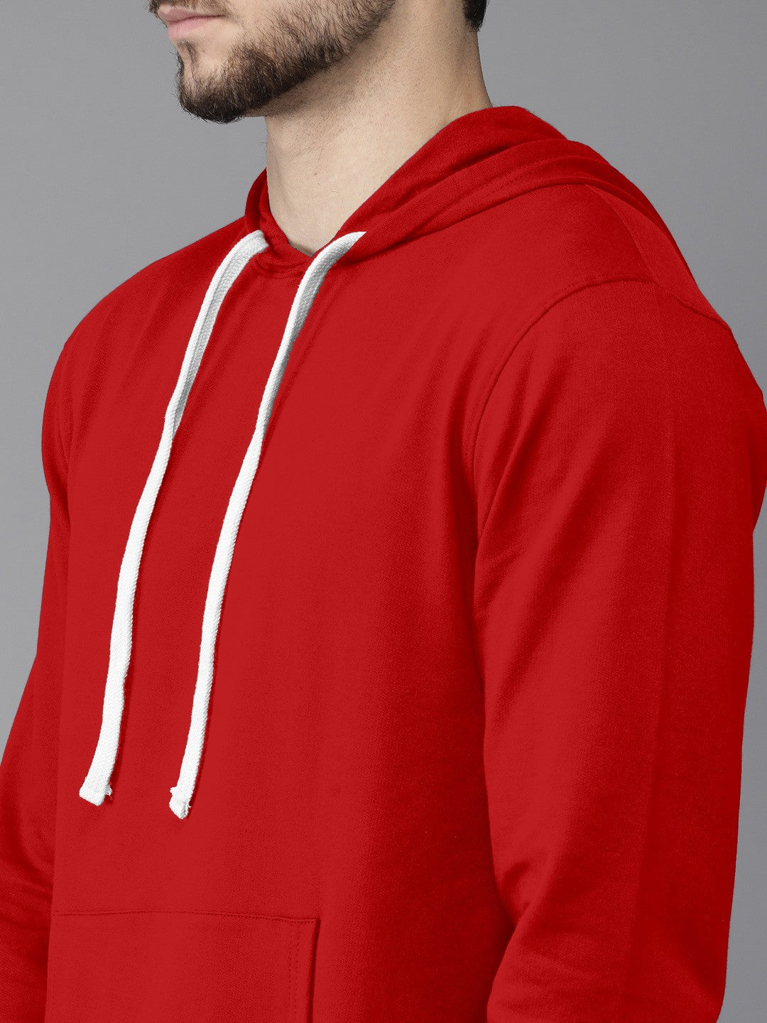 Red Colour High Quality Premium Hoodie For Men
