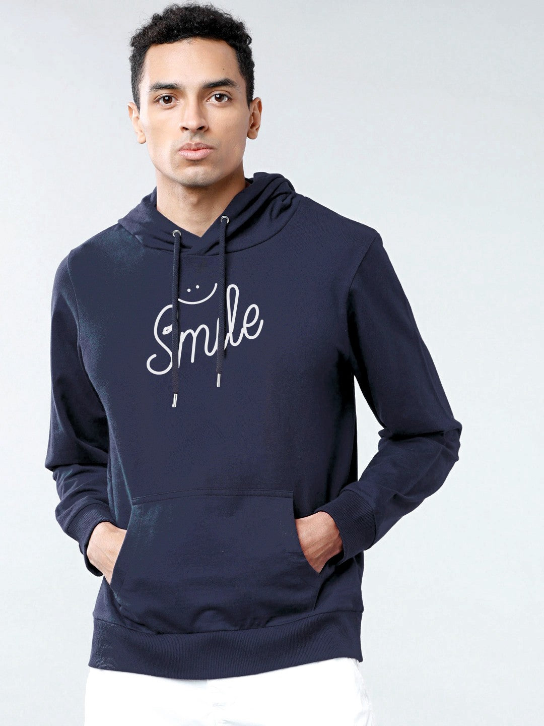 Smile Printed Premium Hoodie For Men and Women's