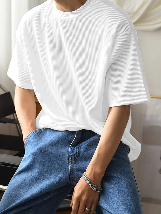 exclusive  White  Plain T-Shirt